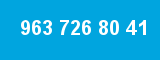 963 726 80 41